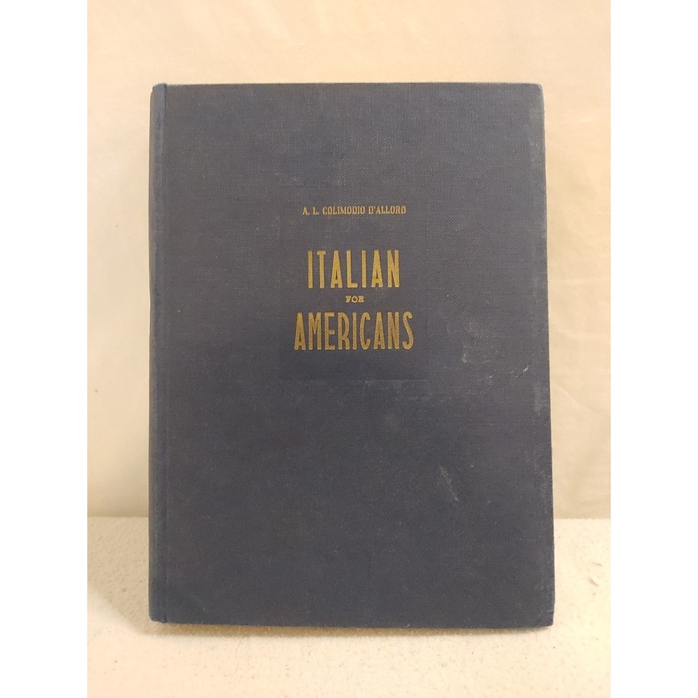 Italian For Americans. The Growing  Sentence Method. Vintage‎ 1960.